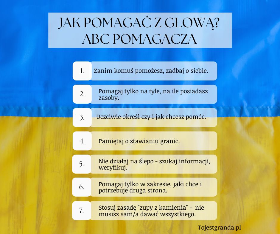 Jak pomagać z głową ABC Pomagacza