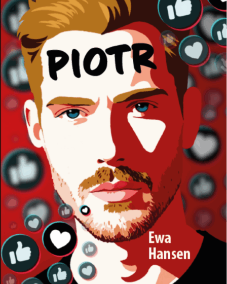 Okładka "Piotra" Ewy Hansen